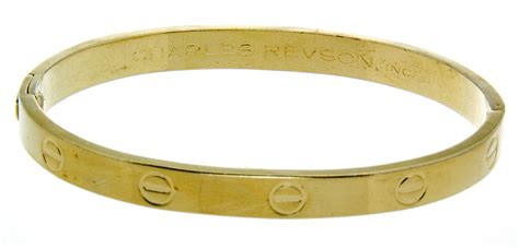 charles revson love bracelet for sale 